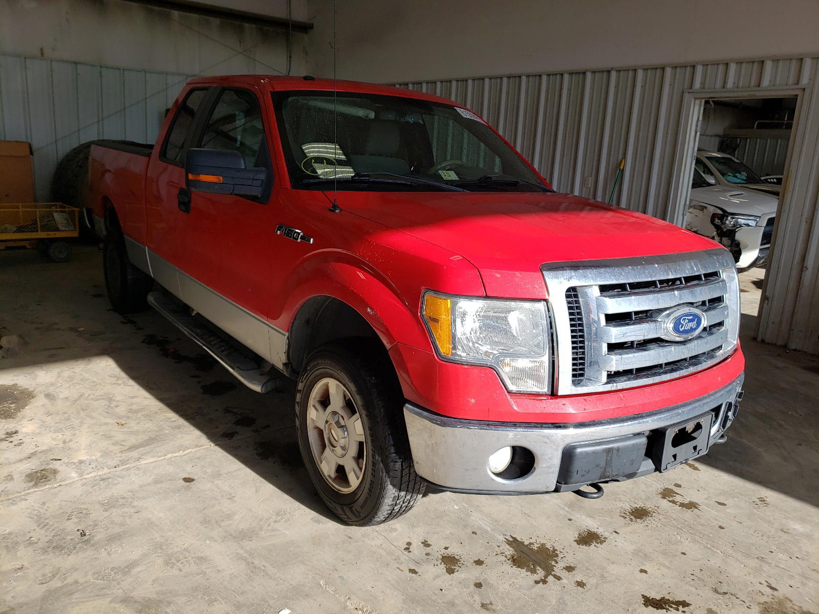 FORD F150 SUPER 2010 with VIN 1FTFX1EV4AFD51637 - Photo from auction