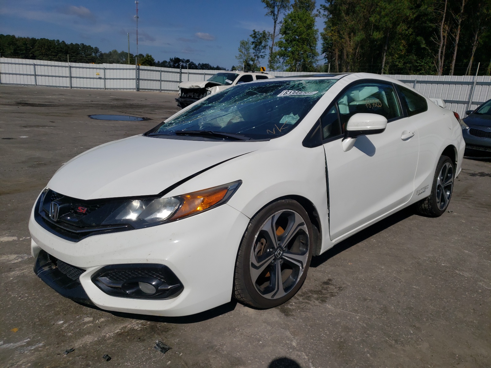 Photo 2 from auction – 2015 HONDA CIVIC SI with VIN 2HGFG4A54FH702478