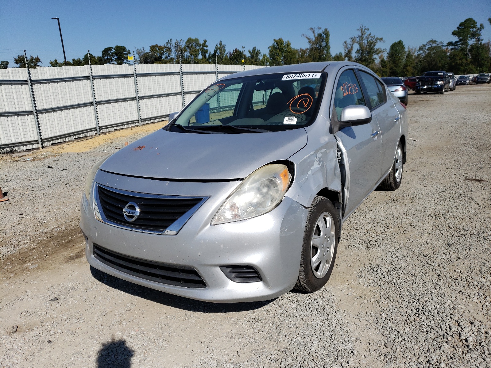 Photo 2 from auction – 2013 NISSAN VERSA S with VIN 3N1CN7AP2DL877460