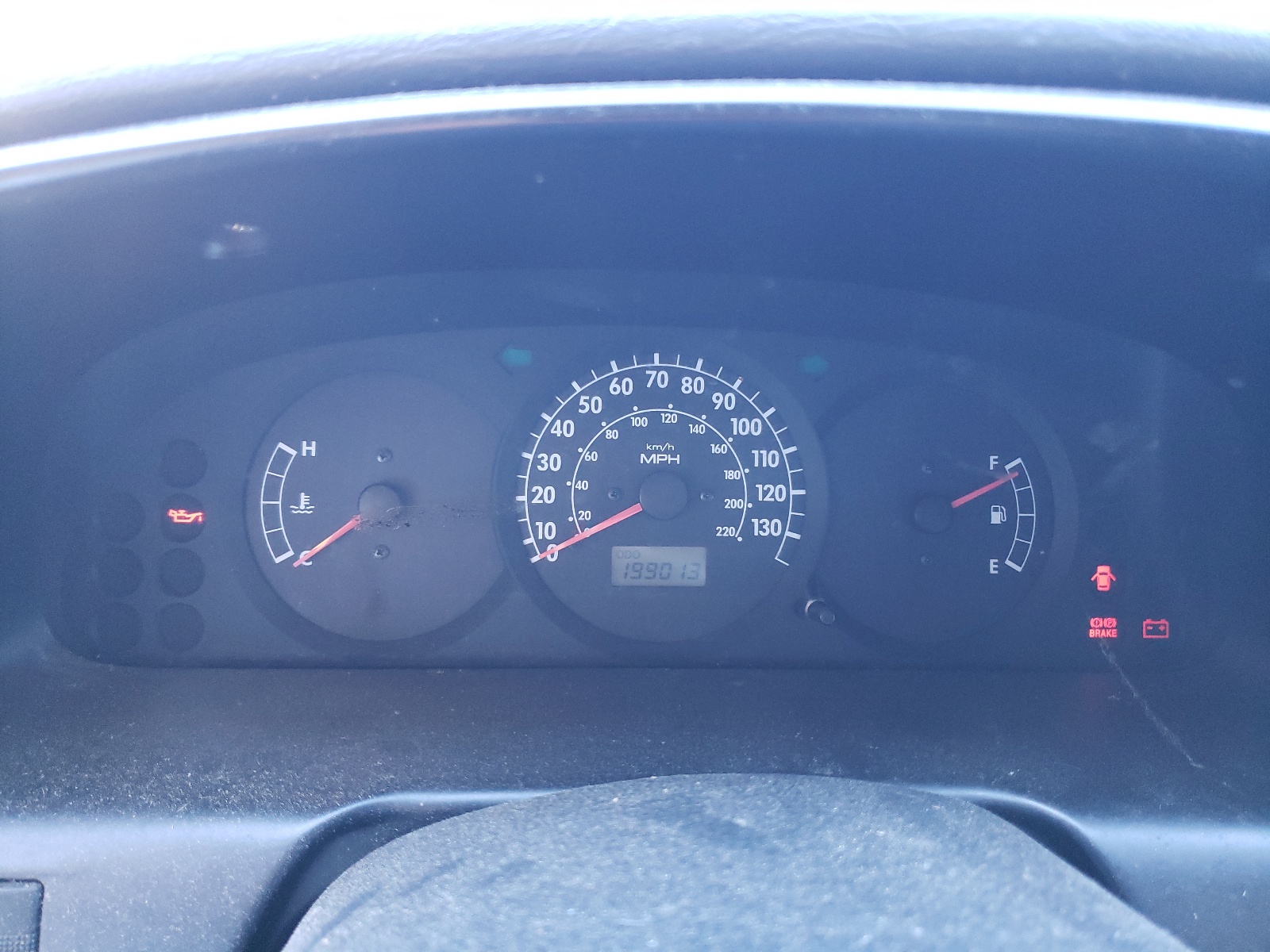 Photo 8 from auction – 2002 KIA SPECTRA BA with VIN KNAFB121325129918