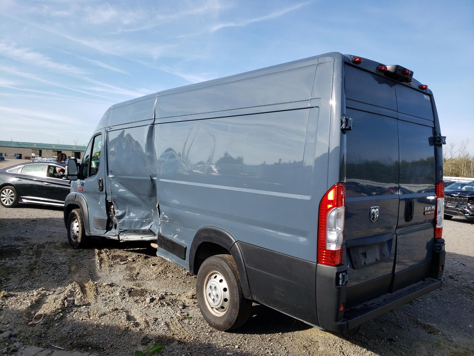 Photo 4 from auction – 2020 RAM PROMASTER with VIN 3C6URVJGXLE124909