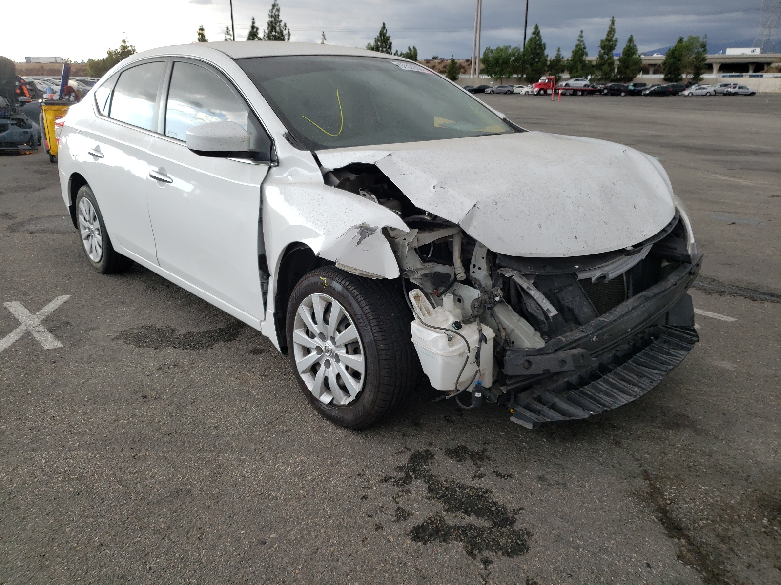 Photo 1 from auction – 2015 NISSAN SENTRA S with VIN 3N1AB7AP9FL686007