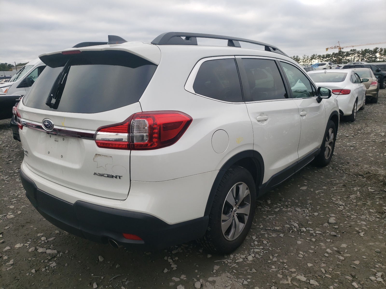 Photo 4 from auction – 2019 SUBARU ASCENT PRE with VIN 4S4WMABD3K3485638