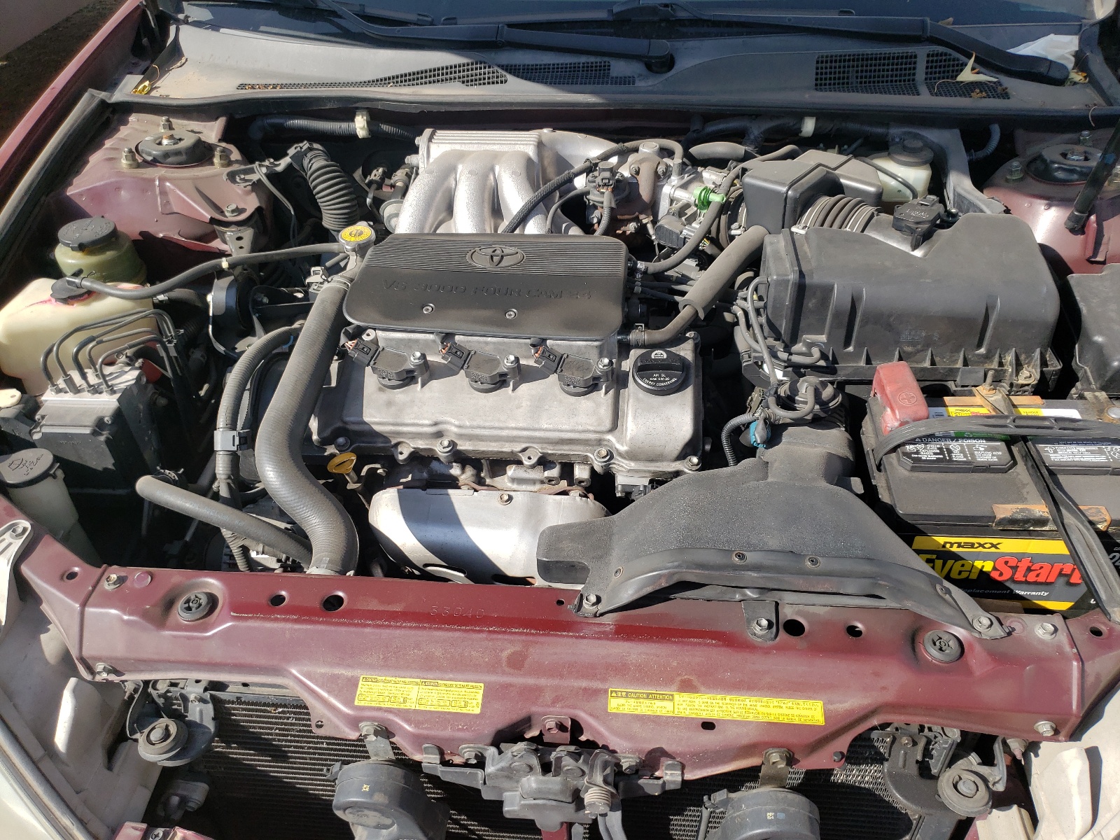 Photo 7 from auction – 2002 TOYOTA CAMRY LE with VIN 4T1BF30K12U035146