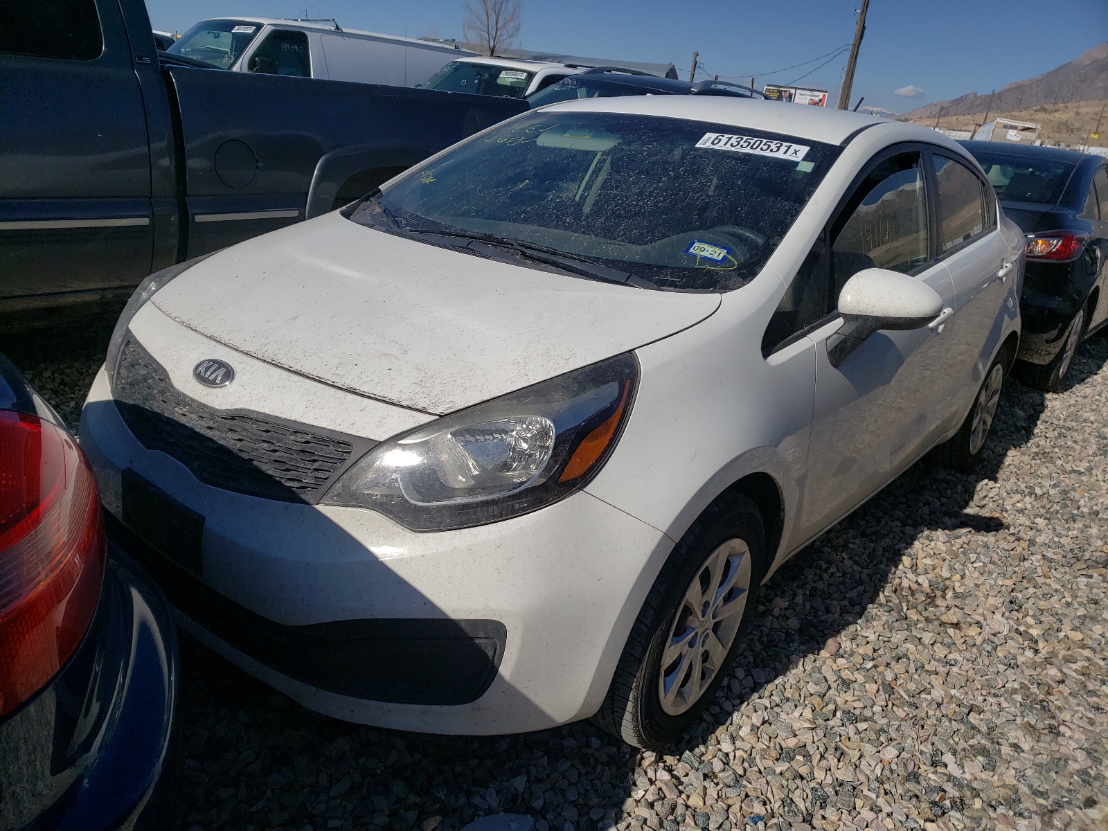 Photo 2 from auction – 2013 KIA RIO LX with VIN KNADM4A31D6144436
