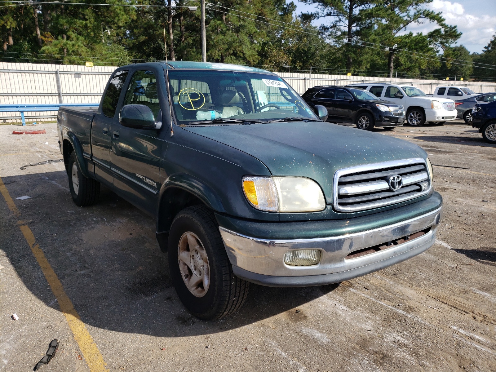 TOYOTA TUNDRA ACC 2001 with VIN 5TBBT48101S202204 - Photo from auction