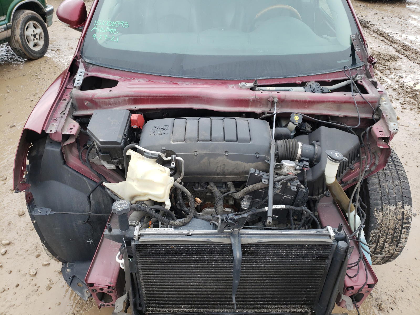 Photo 7 from auction – 2009 BUICK ENCLAVE CX with VIN 5GAEV23D09J136638