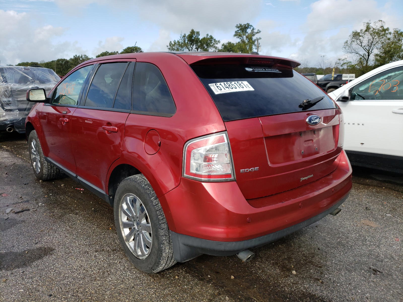 Photo 3 from auction – 2007 FORD EDGE SEL P with VIN 2FMDK39C67BB21923