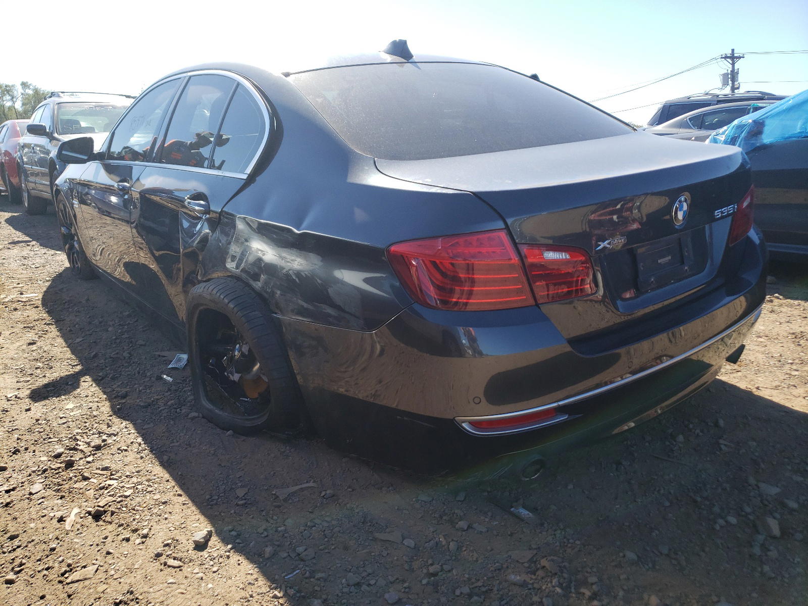 Photo 3 from auction – 2014 BMW 535 XI with VIN WBA5B3C50ED536825