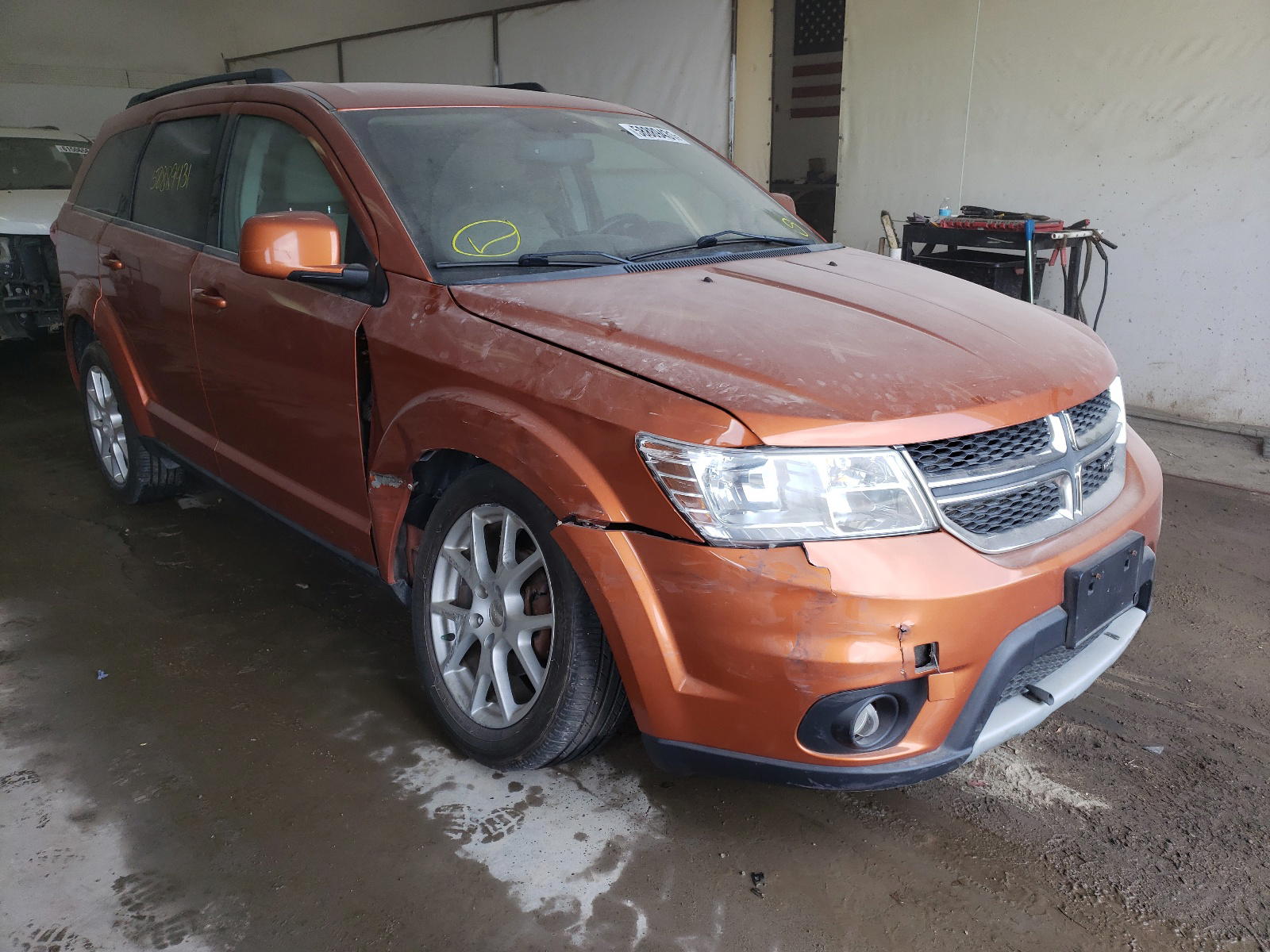 DODGE JOURNEY SX 2011 with VIN 3D4PG5FG3BT558932 - Photo from auction