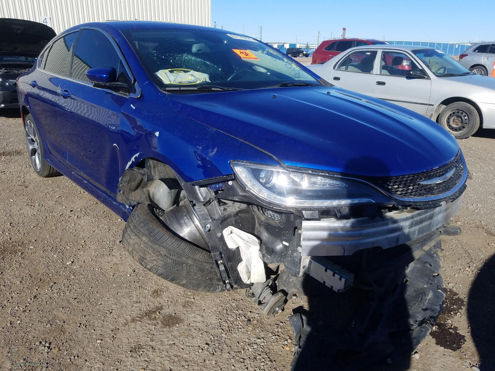 CHRYSLER 200 C 2015 with VIN 1C3CCCCG5FN740335 - Photo from auction