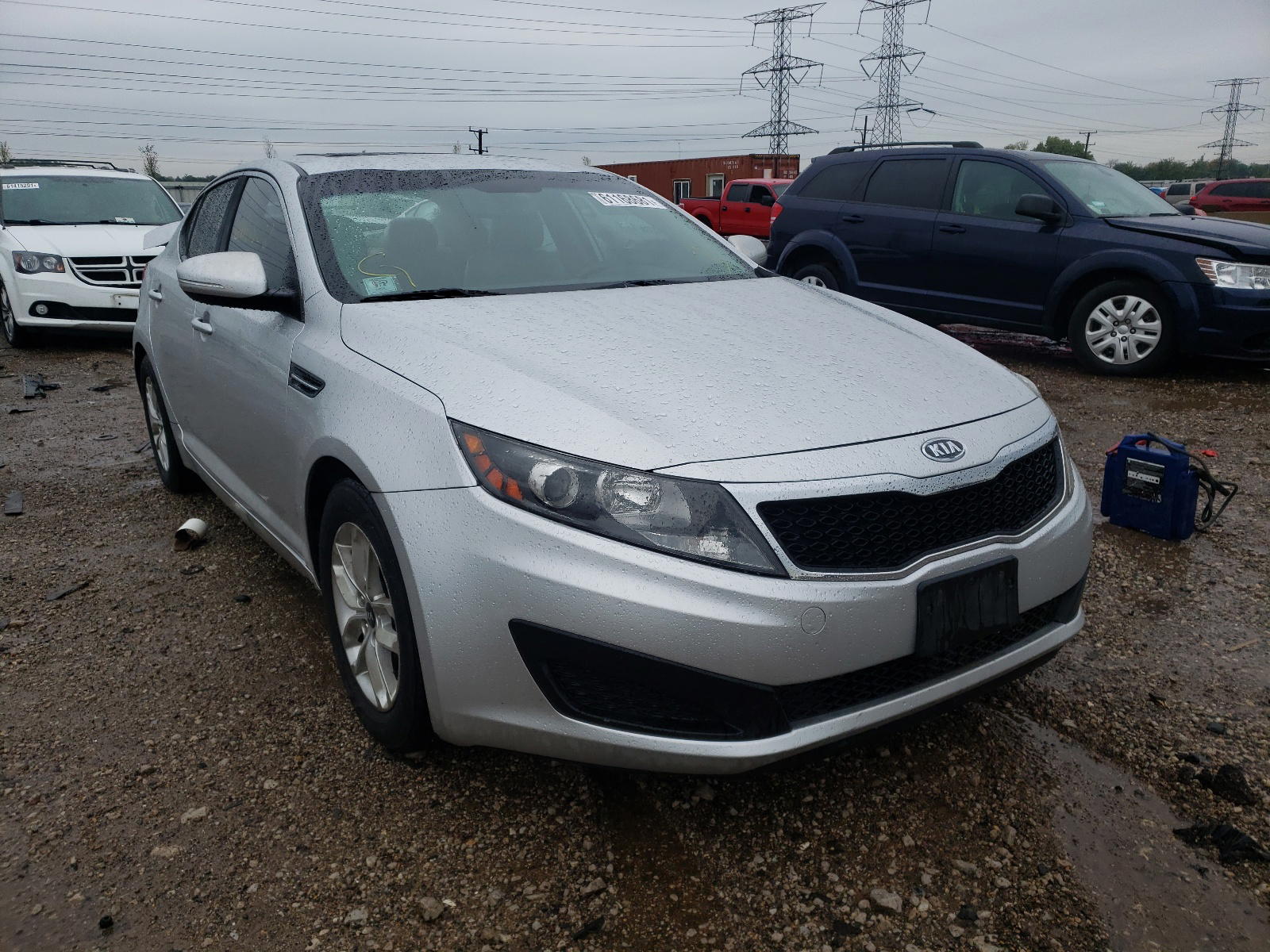 KIA OPTIMA LX 2011 with VIN KNAGM4A78B5133386 - Photo from auction