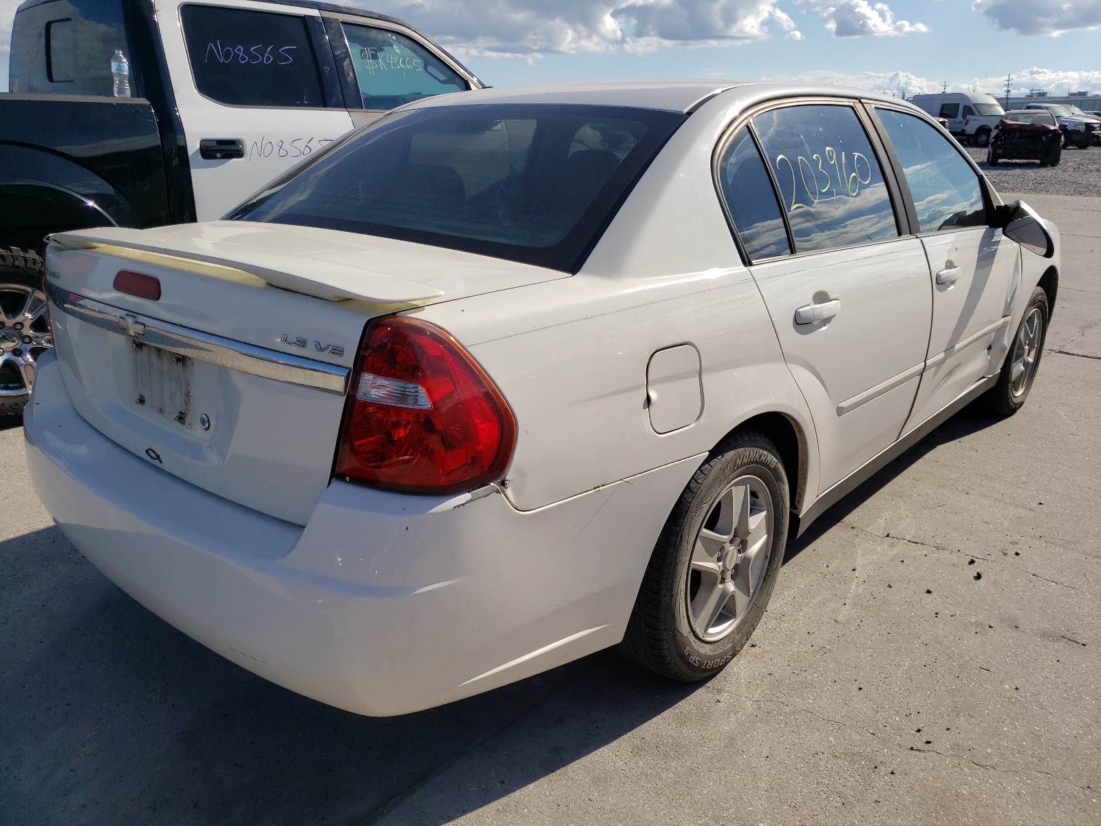 Photo 4 from auction – 2005 CHEVROLET MALIBU LS with VIN 1G1ZT54895F208970