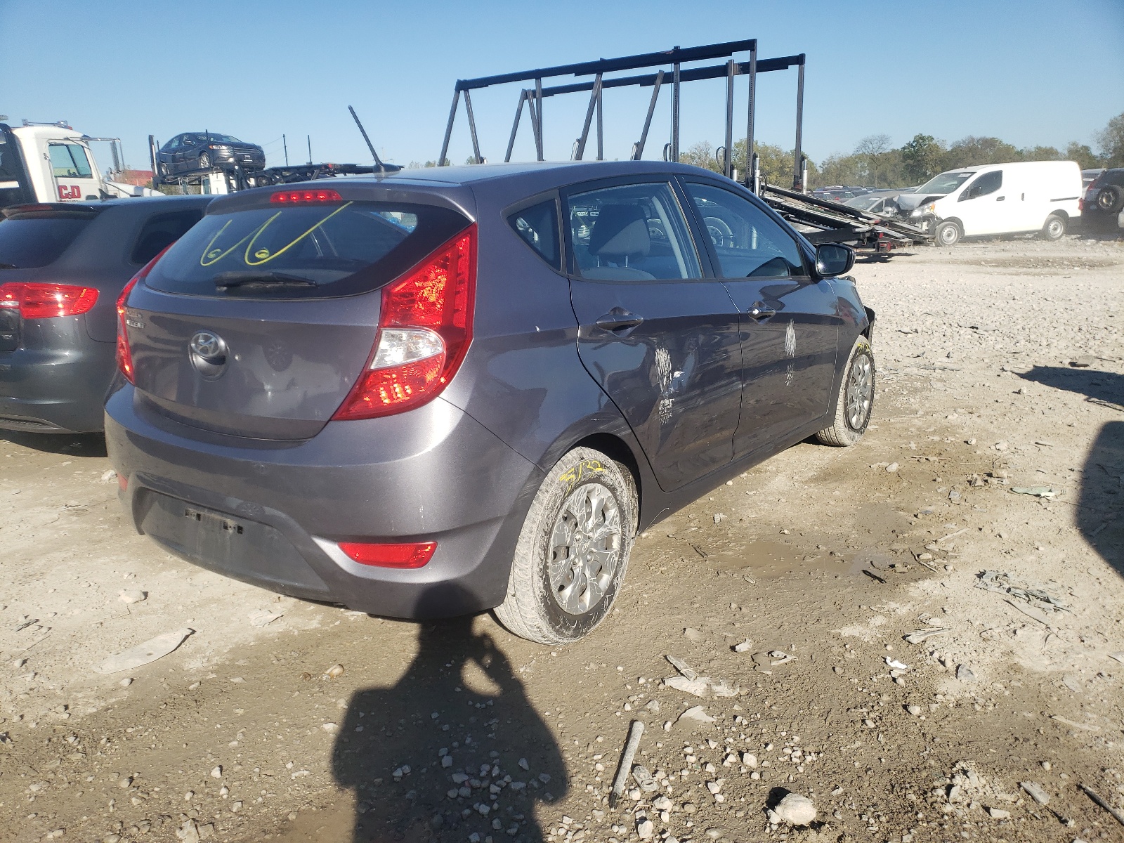 Photo 4 from auction – 2015 HYUNDAI ACCENT GS with VIN KMHCT5AE1FU216898