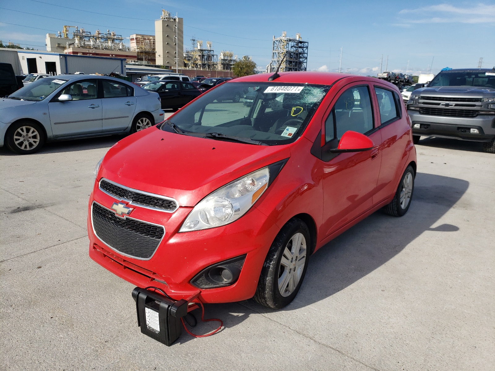 Photo 2 from auction – 2014 CHEVROLET SPARK 1LT with VIN KL8CB6S92EC517966