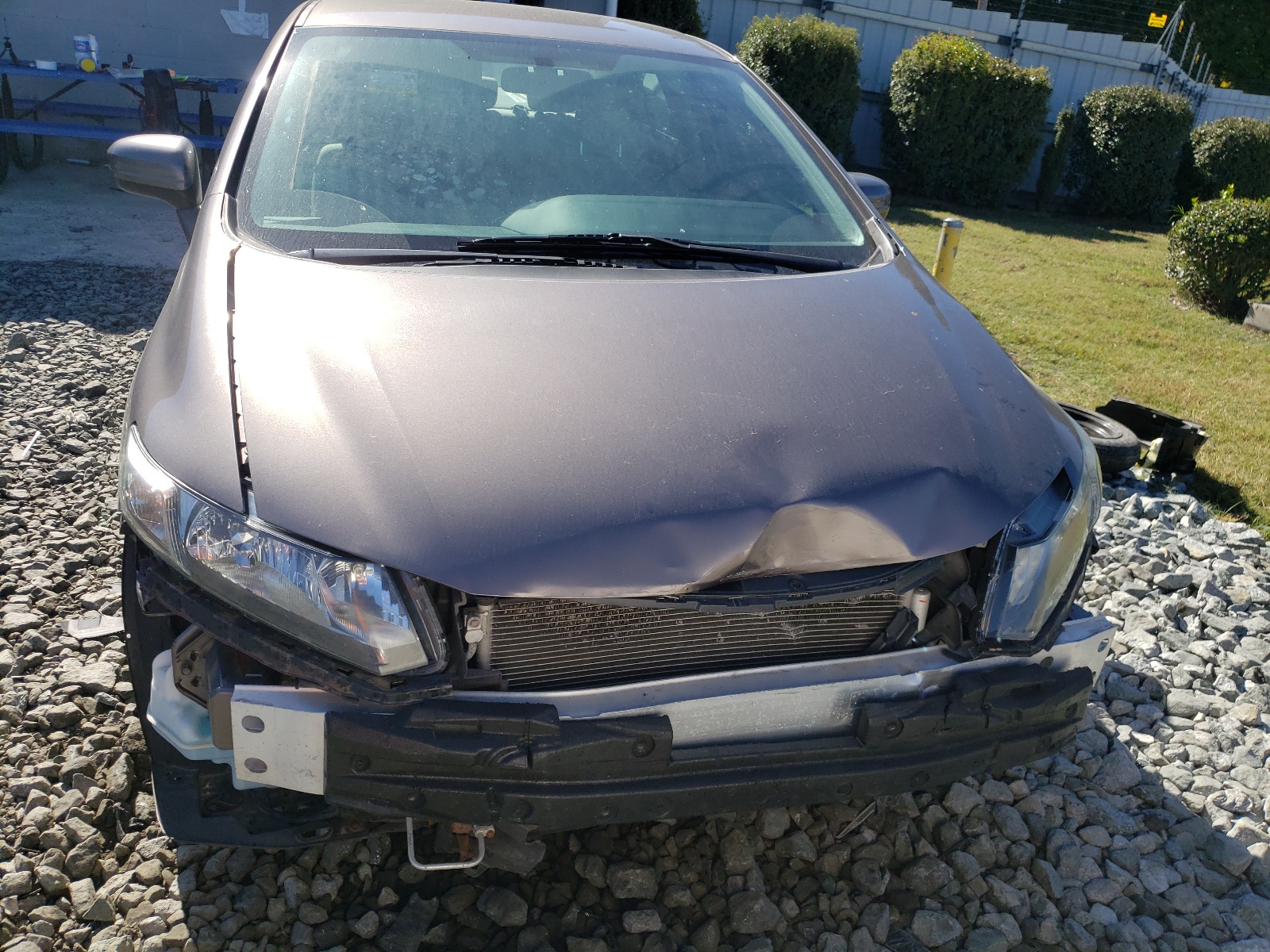 Photo 9 from auction – 2014 HONDA CIVIC LX with VIN 19XFB2F58EE241712