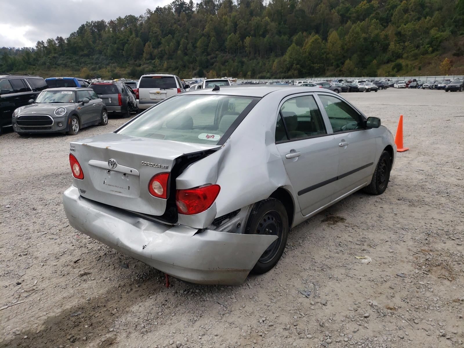 Photo 4 from auction – 2007 TOYOTA COROLLA with VIN 2T1BR32E67C714109