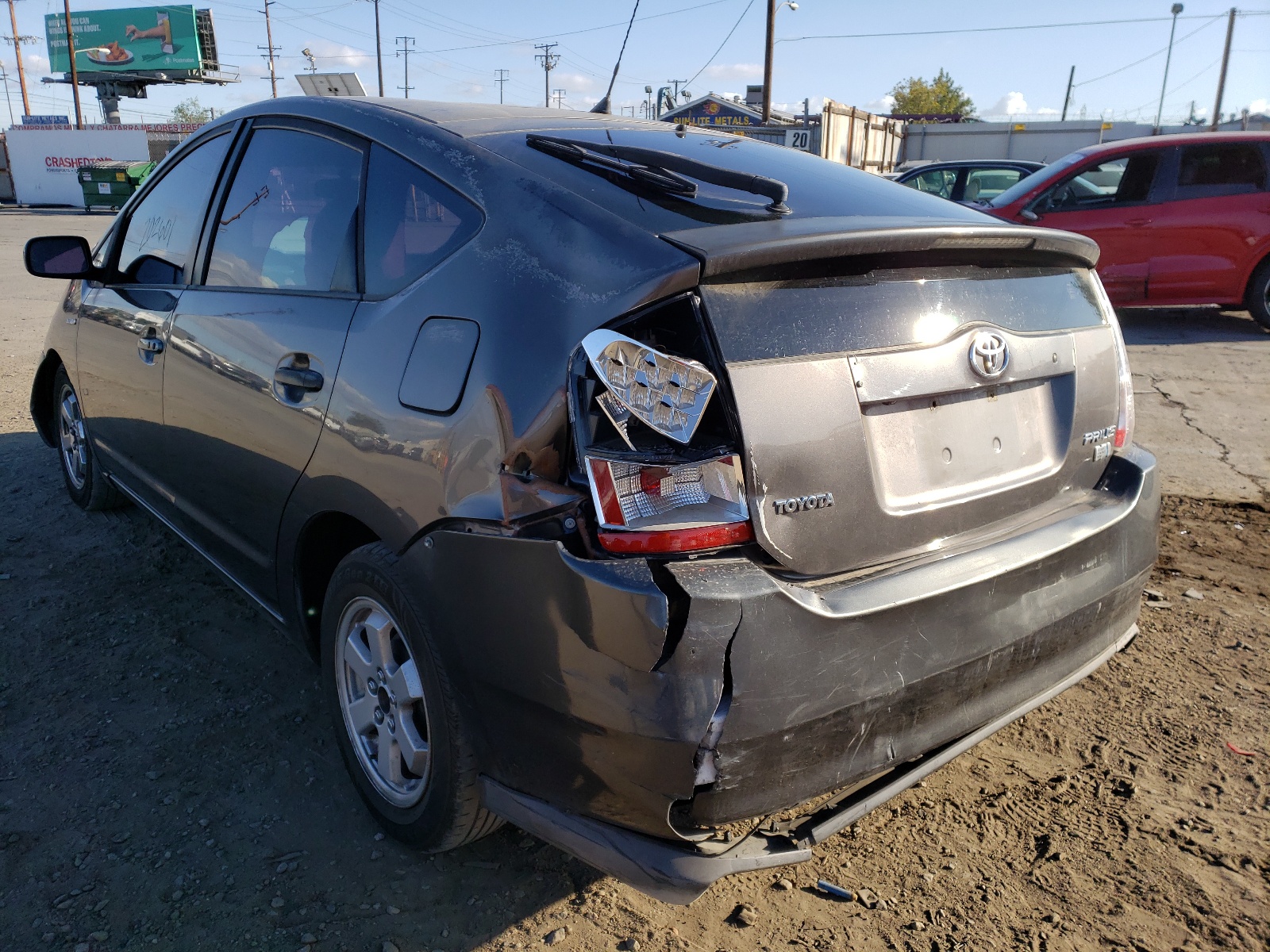 Photo 3 from auction – 2007 TOYOTA PRIUS with VIN JTDKB20U973265168
