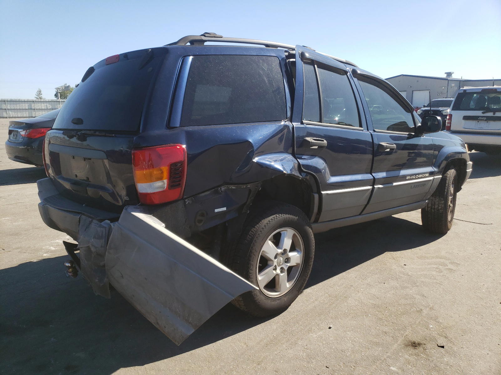 Photo 4 from auction – 2002 JEEP GRAND CHER with VIN 1J4GX48N12C195636
