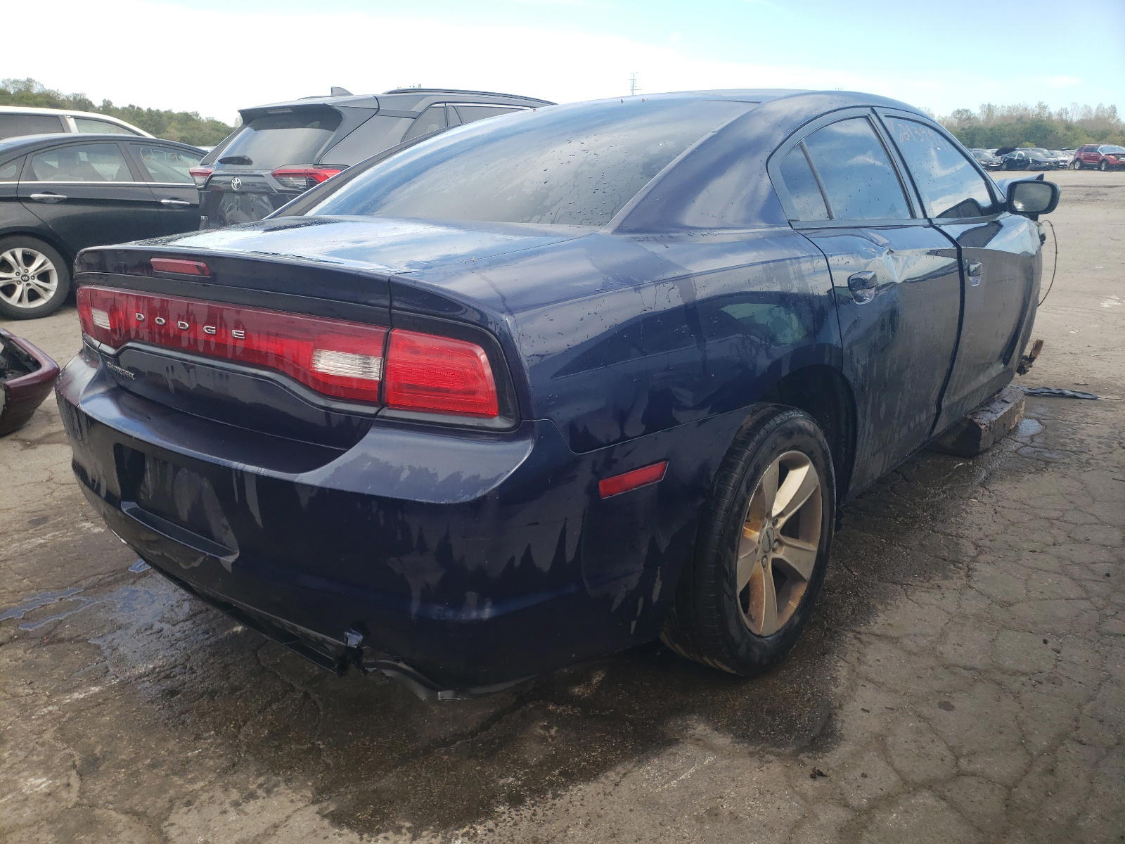 Photo 4 from auction – 2014 DODGE CHARGER SE with VIN 2C3CDXBG0EH128895