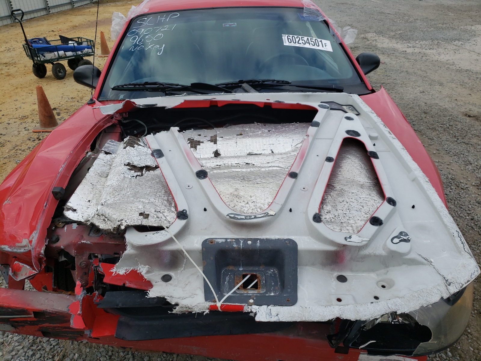 Photo 7 from auction – 2003 FORD MUSTANG GT with VIN 1FAFP42X23F339650