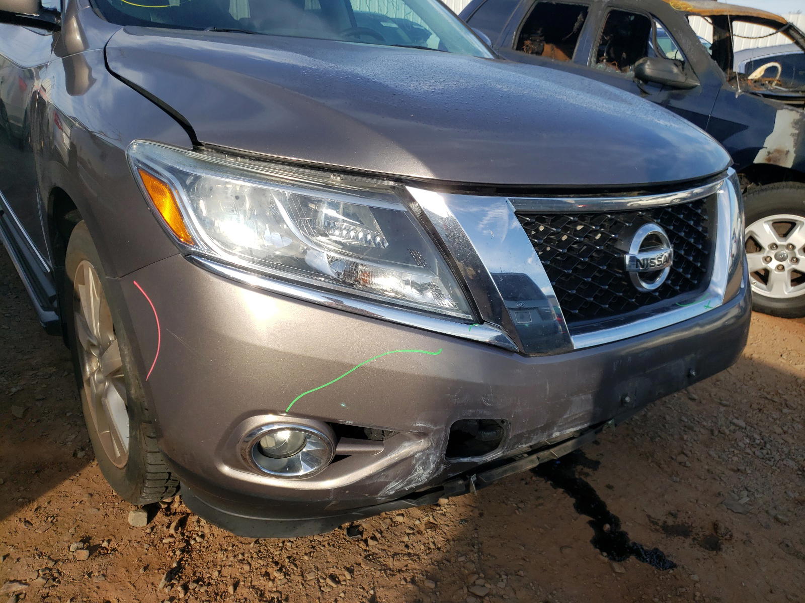 Photo 9 from auction – 2014 NISSAN PATHFINDER with VIN 5N1AR2MM4EC656903