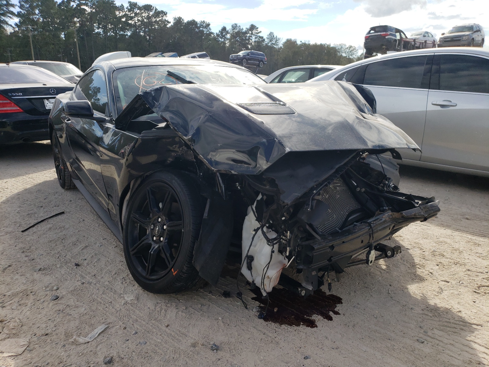 Photo 1 from auction – 2019 FORD MUSTANG with VIN 1FA6P8TH1K5200094