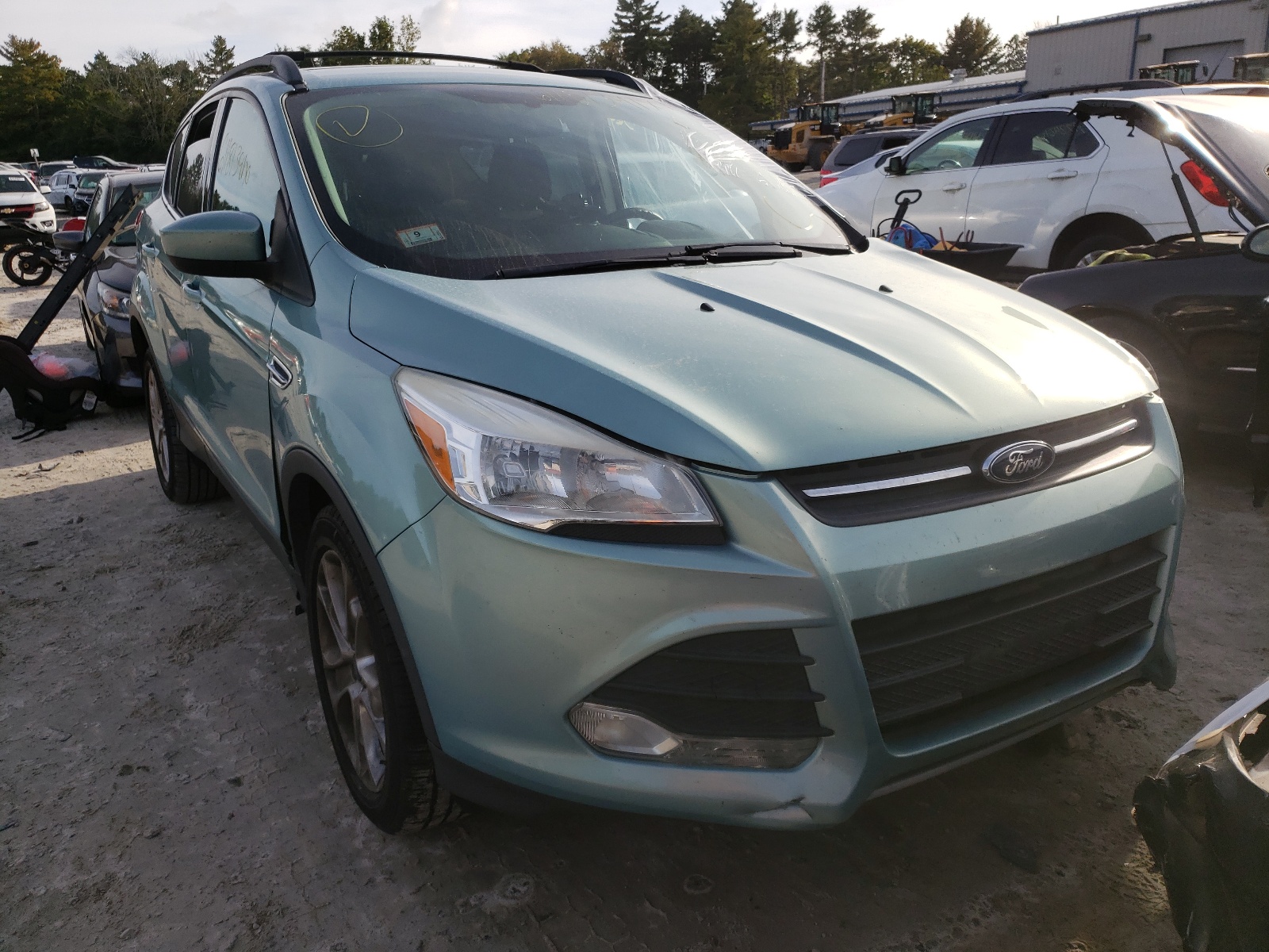 FORD ESCAPE SE 2013 with VIN 1FMCU0GX7DUB68376 - Photo from auction