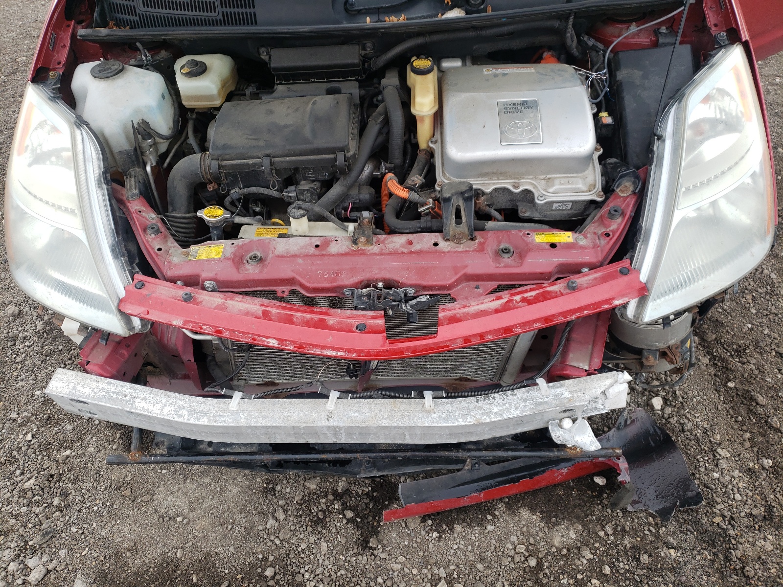 Photo 7 from auction – 2008 TOYOTA PRIUS with VIN JTDKB20U883447302
