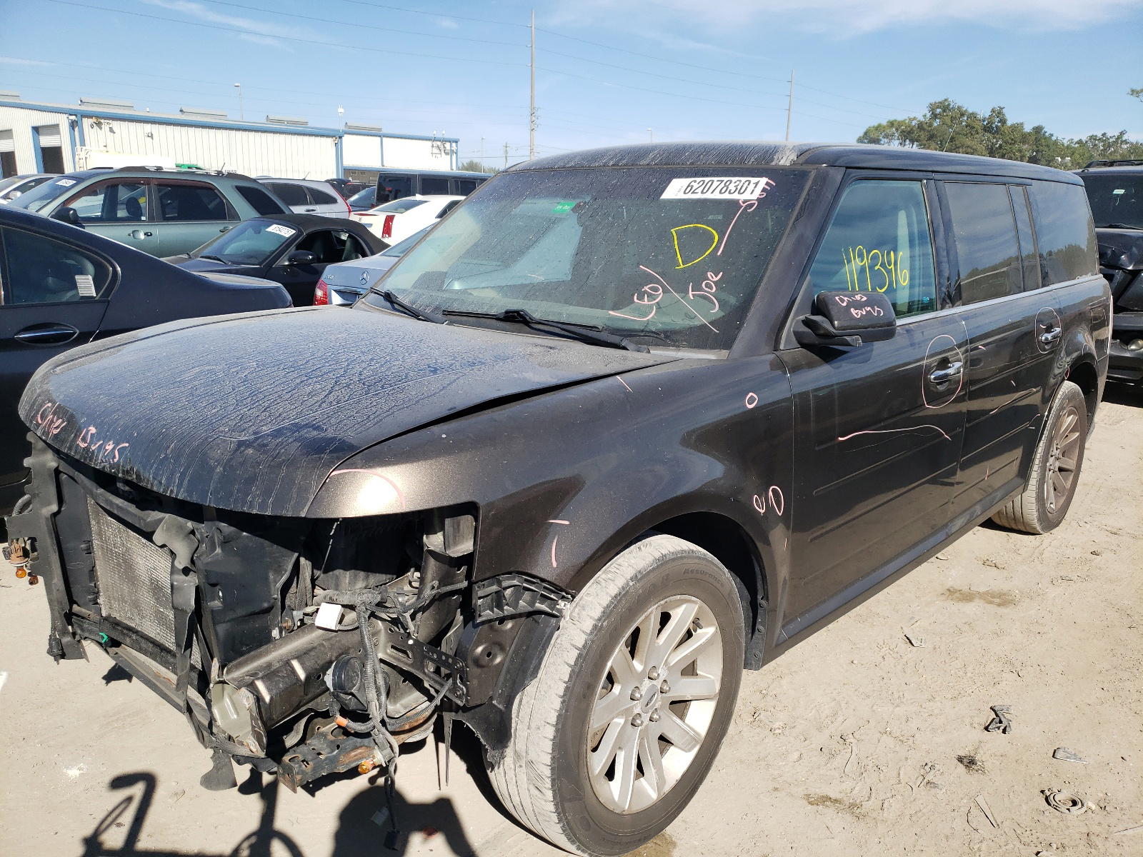 Photo 2 from auction – 2011 FORD FLEX SEL with VIN 2FMGK5CC2BBD34782