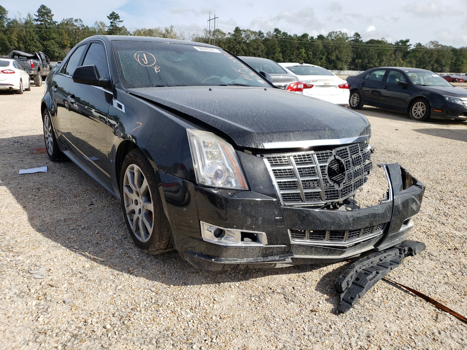 CADILLAC CTS LUXURY 2012 with VIN 1G6DF5E54C0147687 - Photo from auction