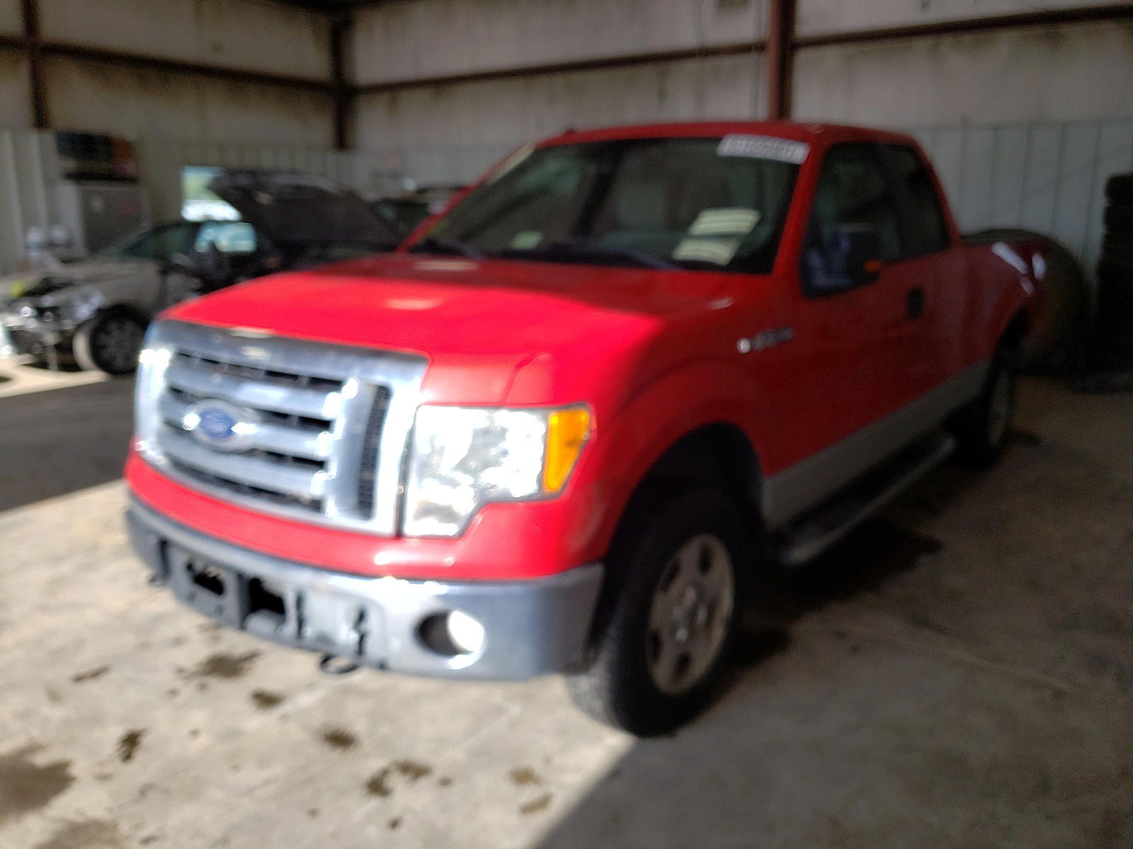 Photo 2 from auction – 2010 FORD F150 SUPER with VIN 1FTFX1EV4AFD51637