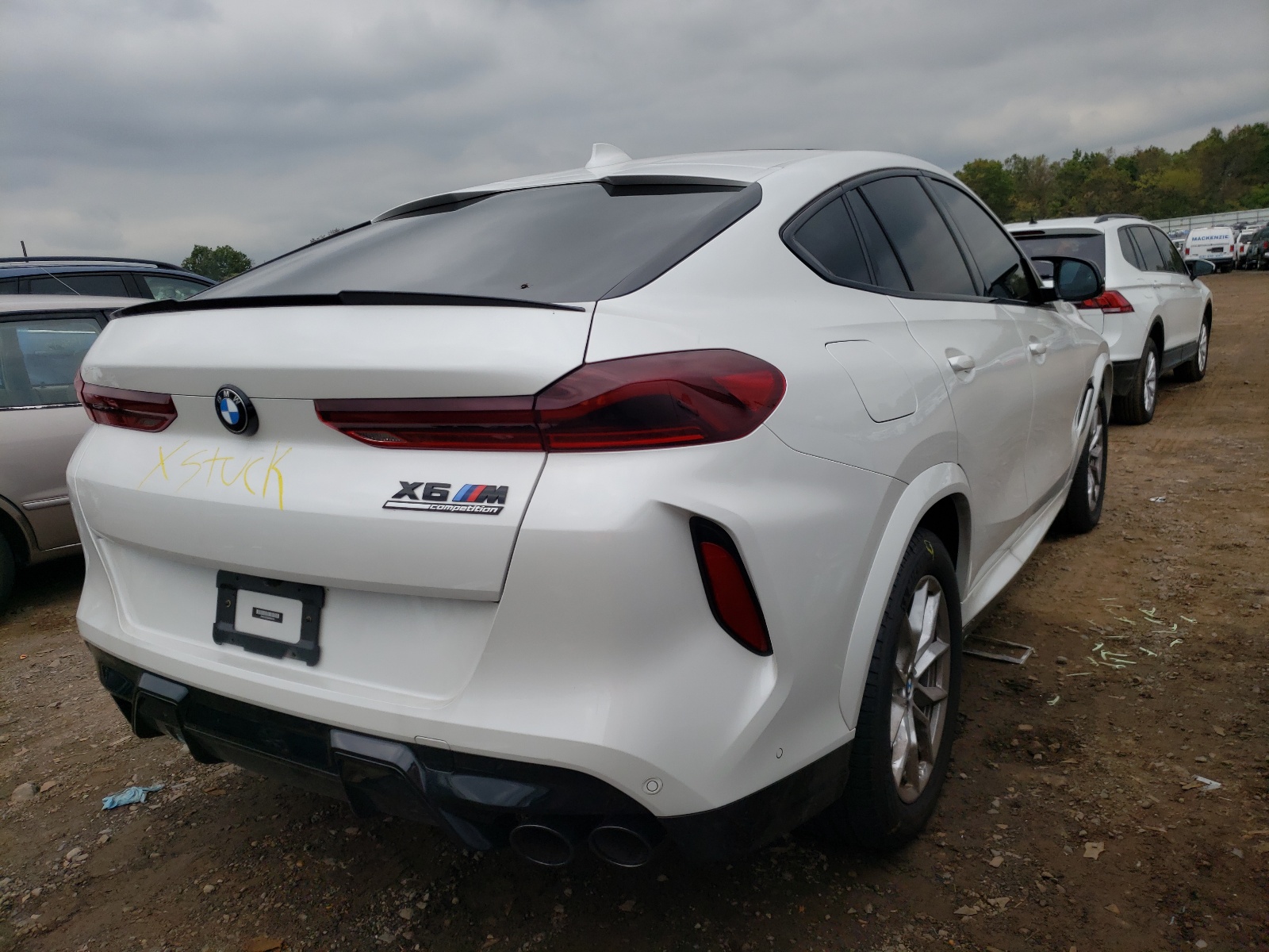 Photo 4 from auction – 2021 BMW X6 M with VIN 5YMCY0C05M9G61004