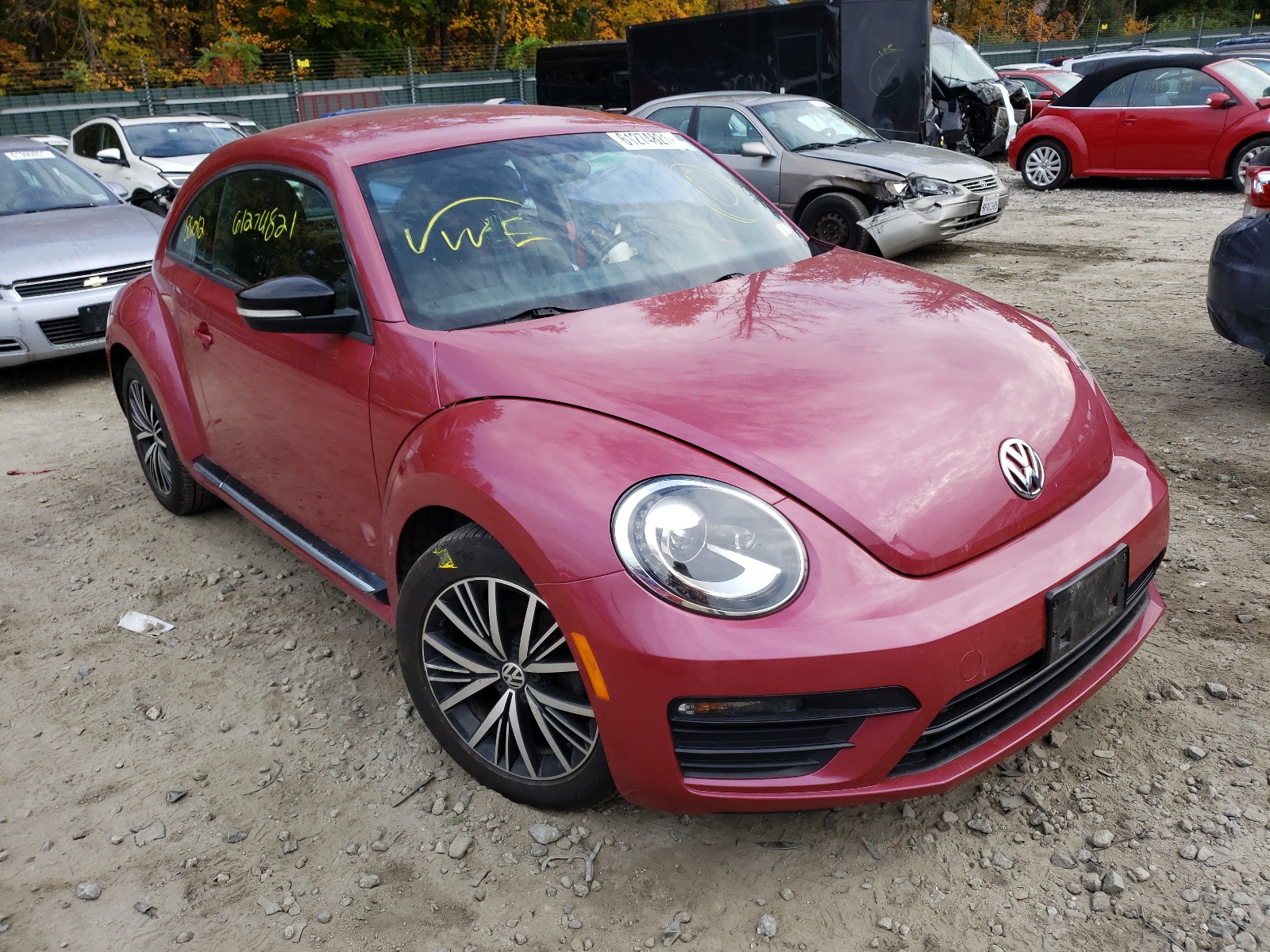 Photo 1 from auction – 2017 VOLKSWAGEN BEETLE 1.8 with VIN 3VWF17AT4HM605105