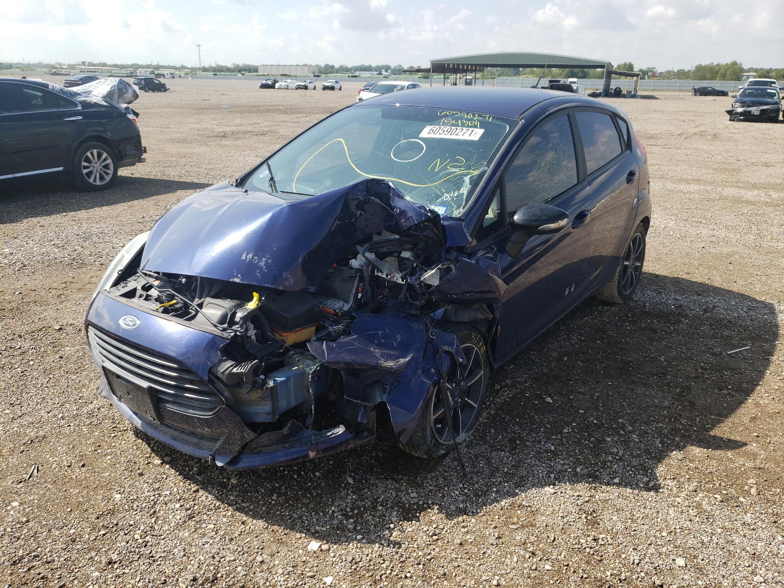 Photo 2 from auction – 2016 FORD FIESTA SE with VIN 3FADP4EJ5GM154304