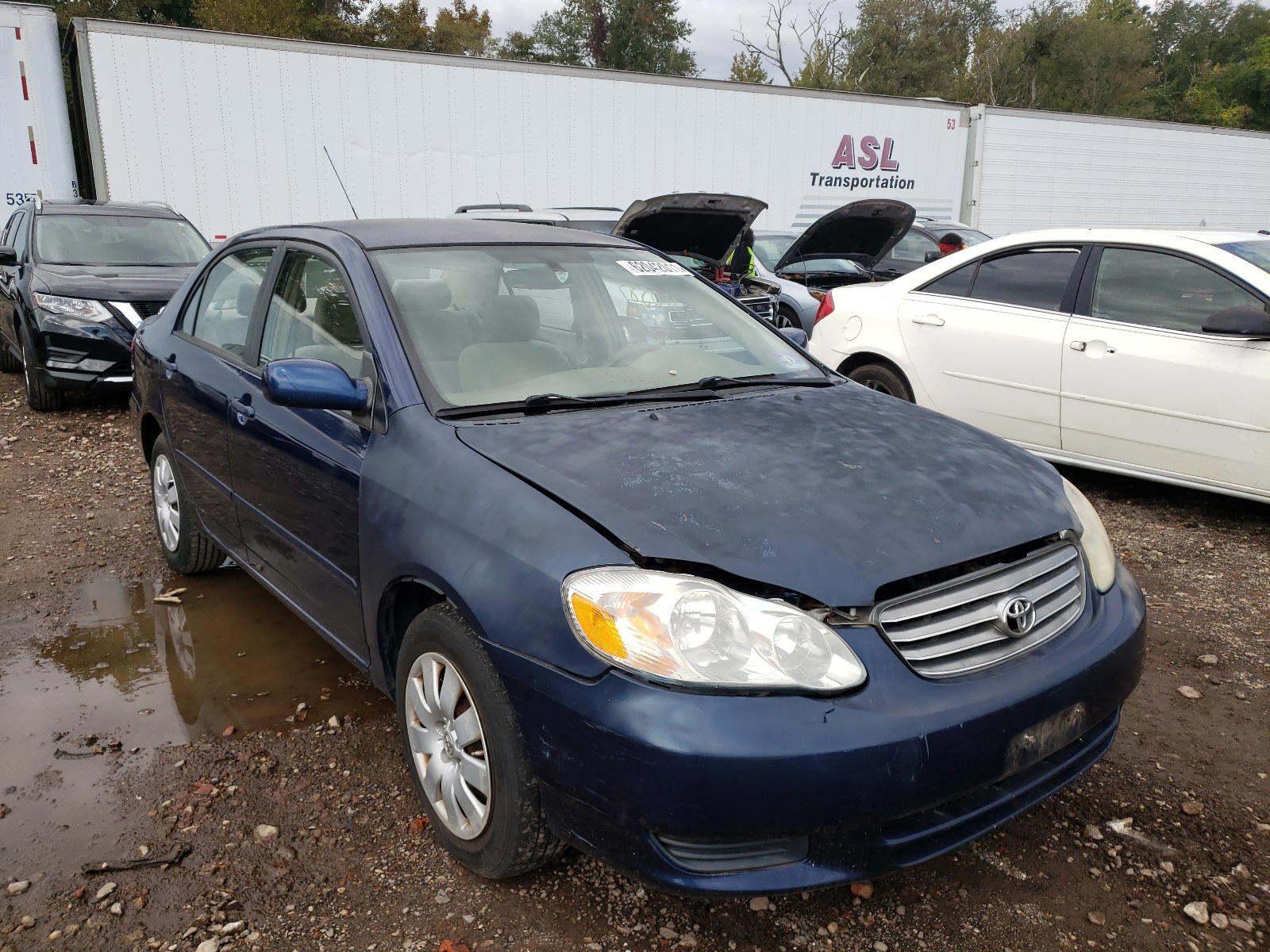 TOYOTA COROLLA 2004 with VIN JTDBR32E242039417 - Photo from auction