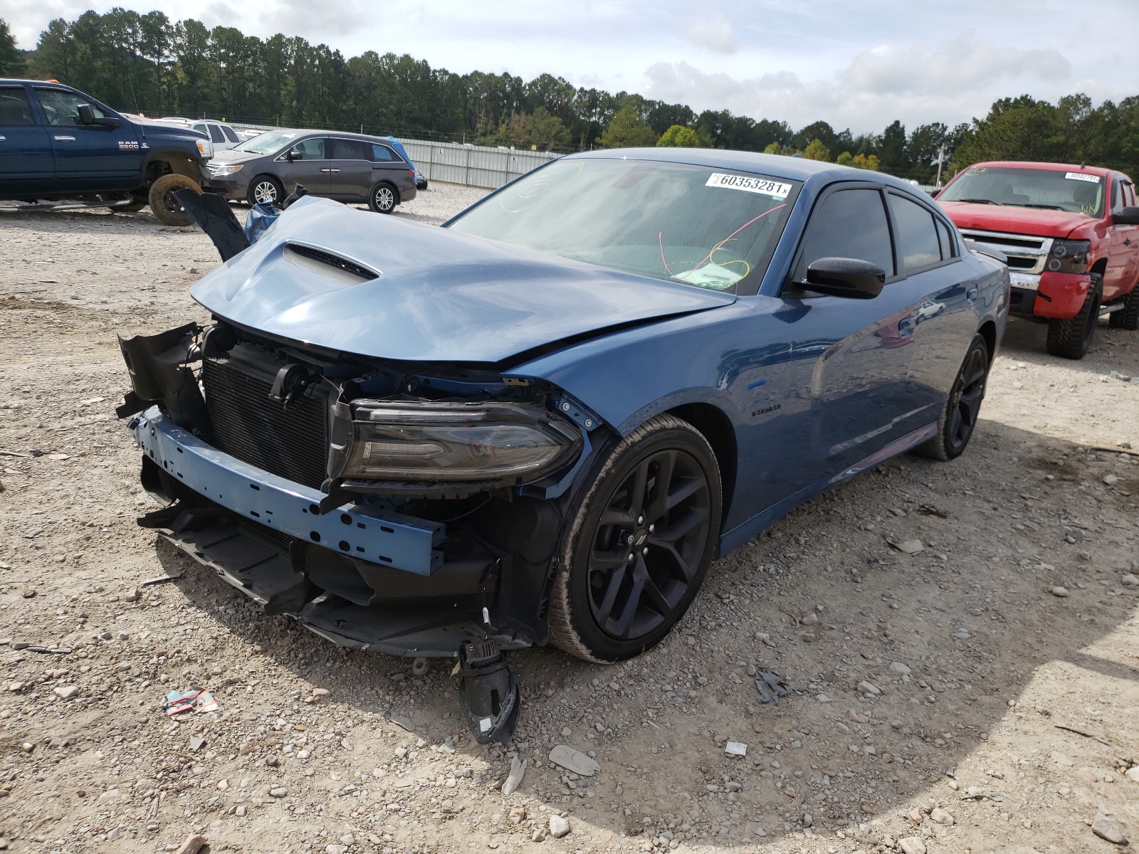 Photo 2 from auction – 2020 DODGE CHARGER R/ with VIN 2C3CDXCT0LH184232