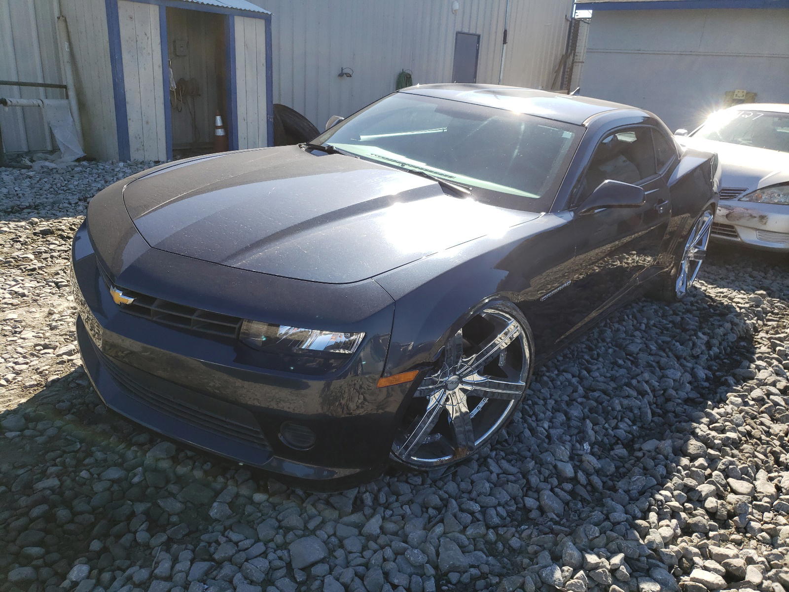 Photo 2 from auction – 2014 CHEVROLET CAMARO LS with VIN 2G1FA1E30E9163138