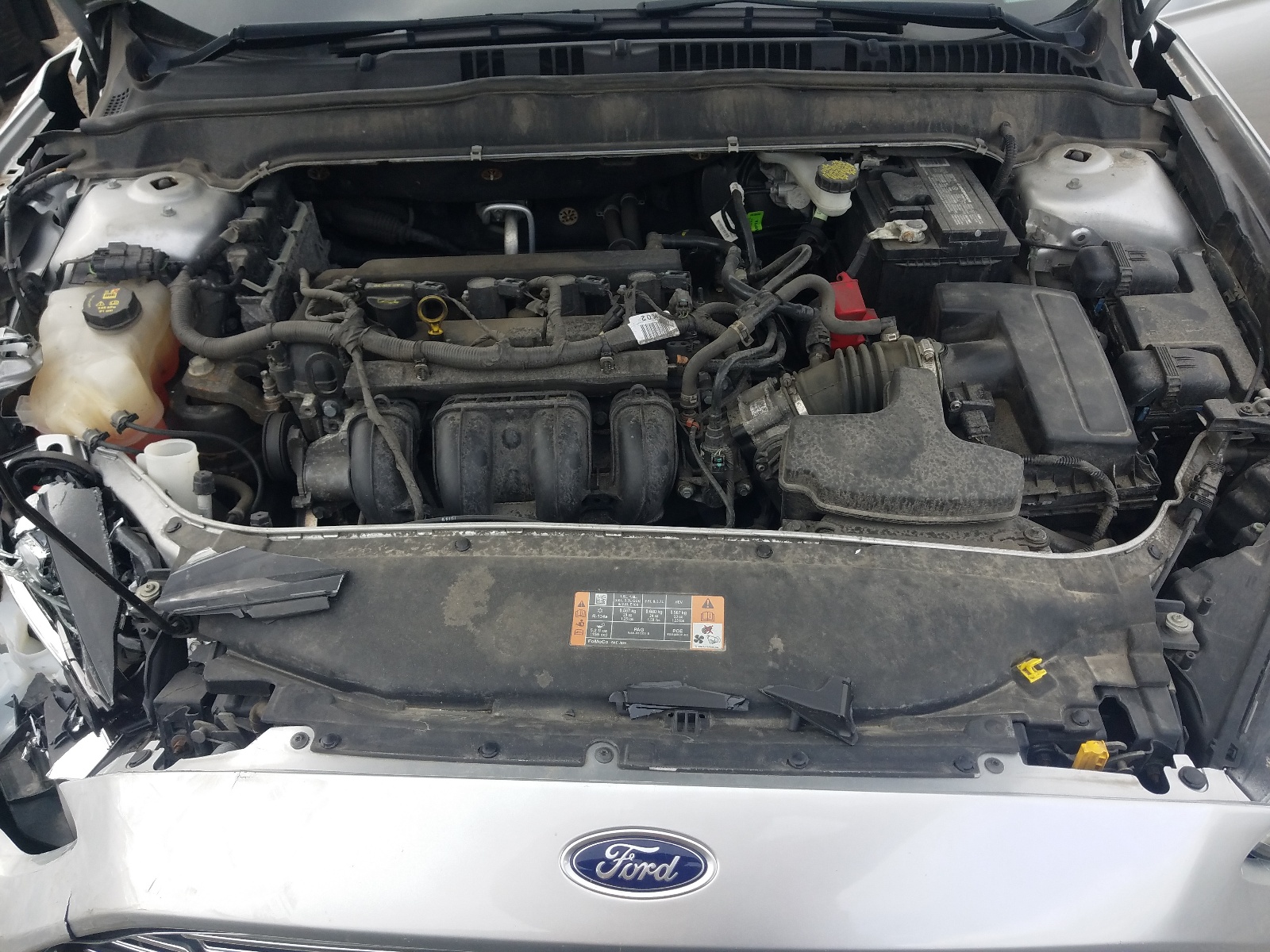 Photo 7 from auction – 2016 FORD FUSION S with VIN 1FA6P0G72G5109023