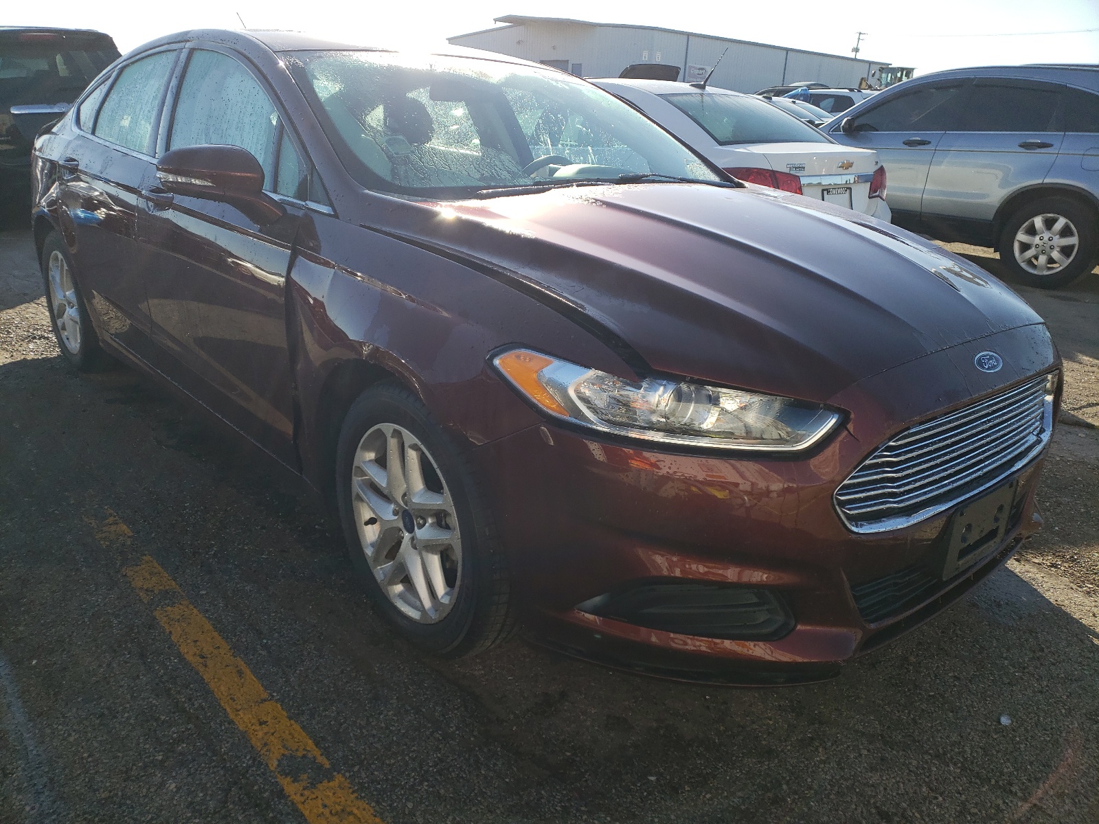 Photo 1 from auction – 2016 FORD FUSION SE with VIN 3FA6P0H72GR163921