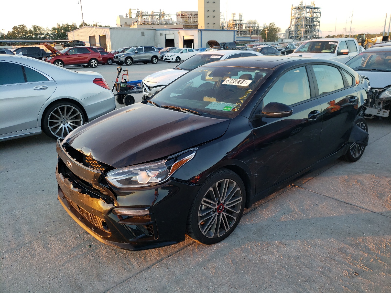 Photo 2 from auction – 2021 KIA FORTE GT with VIN 3KPF44AC5ME339476