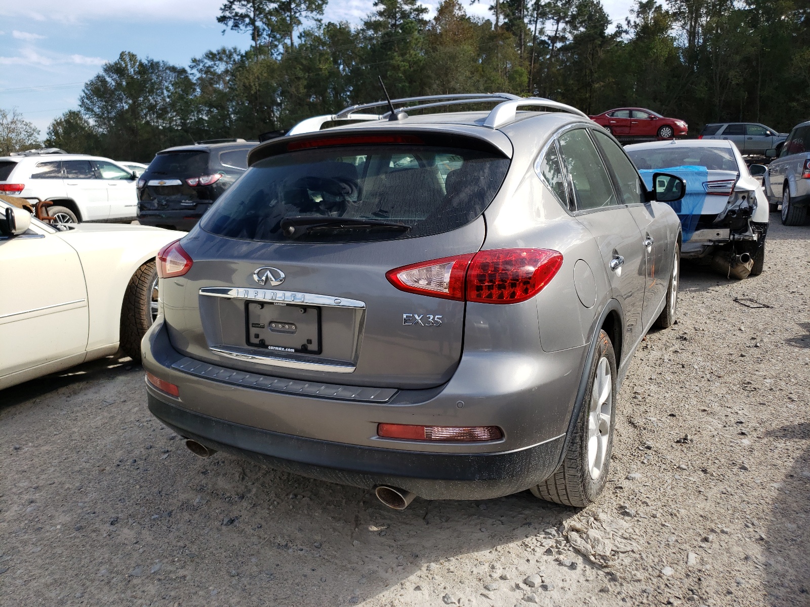 Photo 4 from auction – 2010 INFINITI EX35 BASE with VIN JN1AJ0HP5AM703514