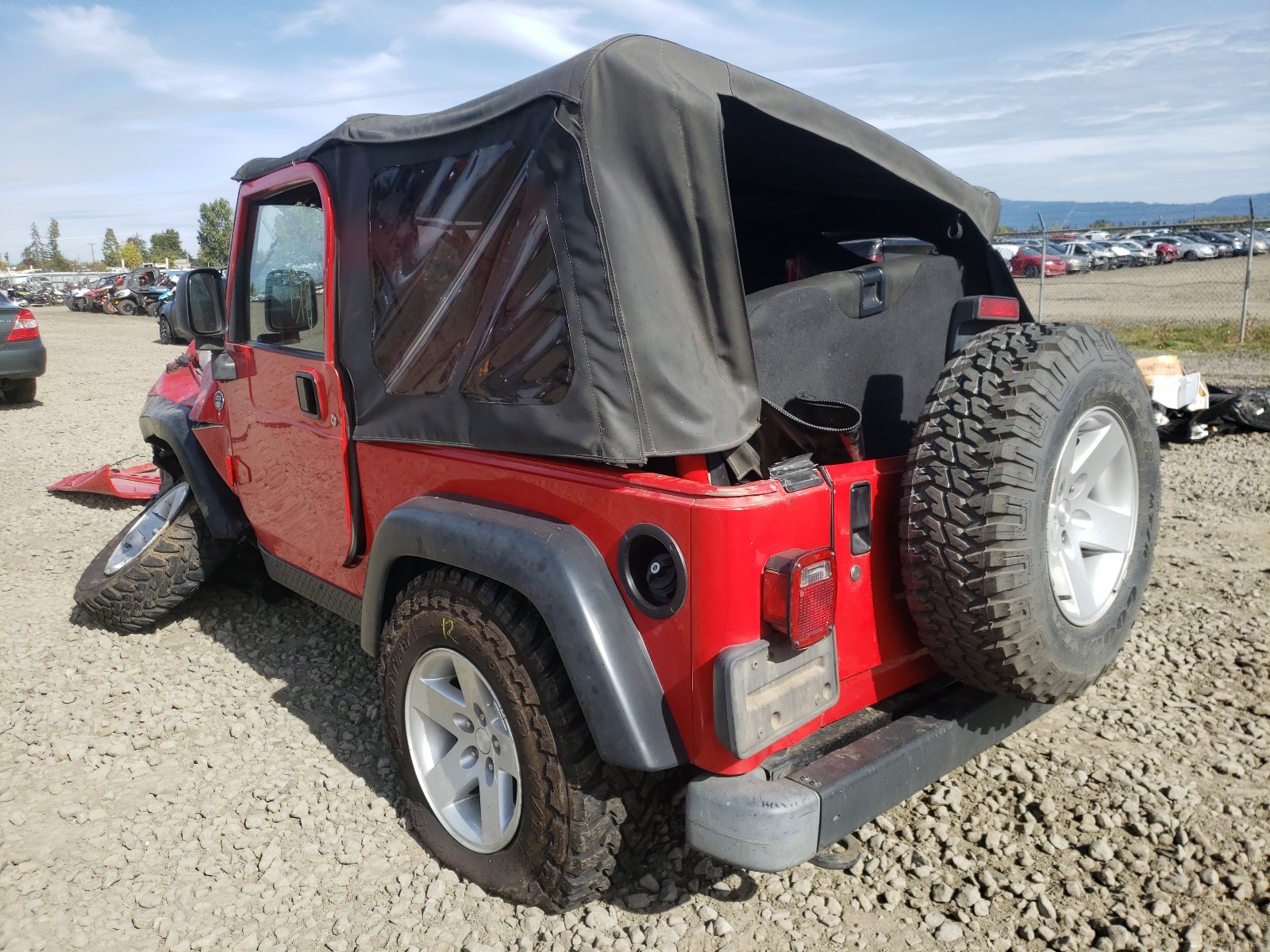 Photo 3 from auction – 2006 JEEP WRANGLER / with VIN 1J4FA69S46P740806