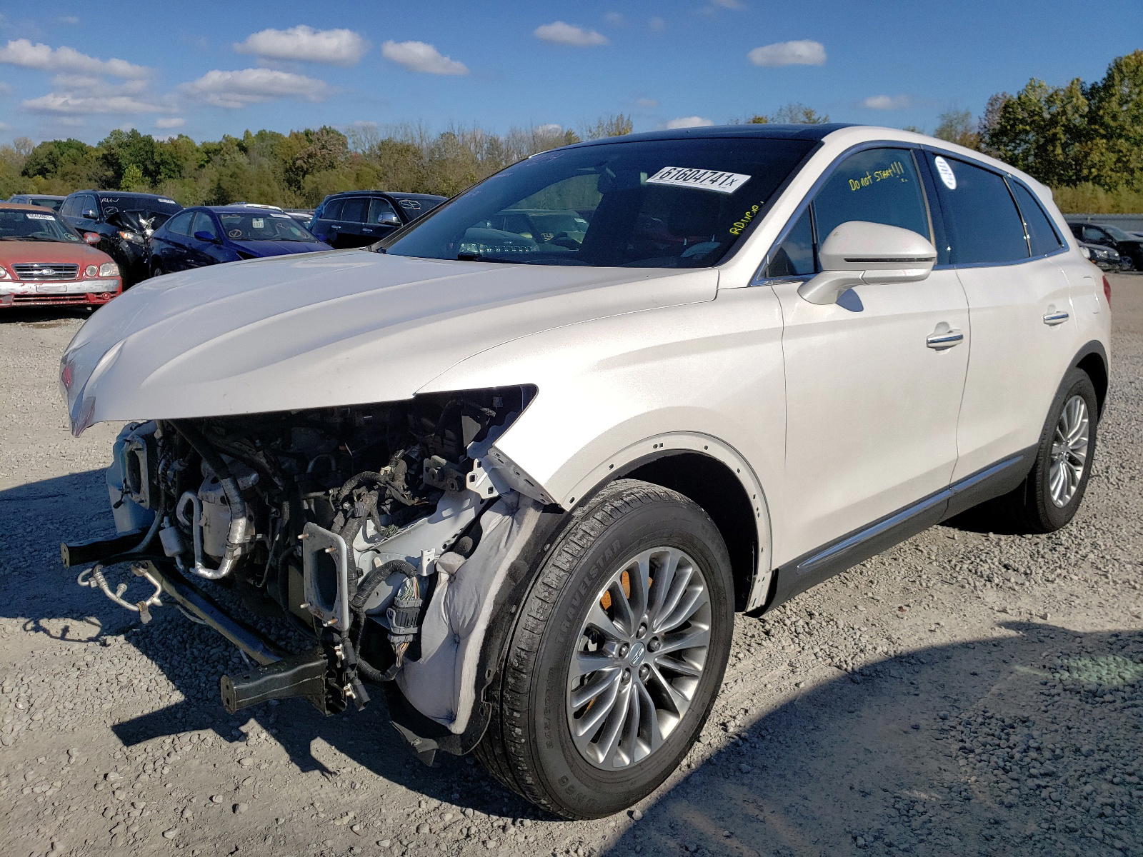 Photo 2 from auction – 2016 LINCOLN MKX SELECT with VIN 2LMTJ6KR9GBL80375