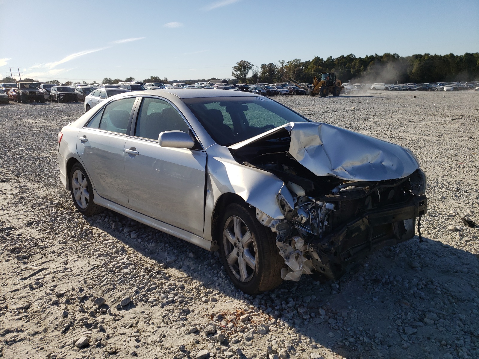TOYOTA CAMRY CE 2008 with VIN 4T1BE46KX8U232535 - Photo from auction