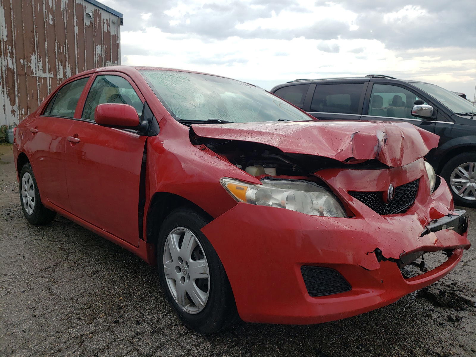 TOYOTA COROLLA BA 2010 with VIN 2T1BU4EE5AC398208 - Photo from auction