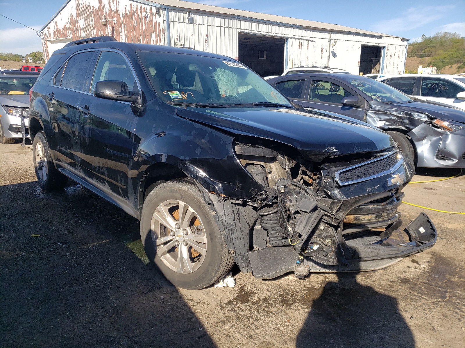 CHEVROLET EQUINOX LT 2014 with VIN 2GNALCEK1E6214041 - Photo from auction