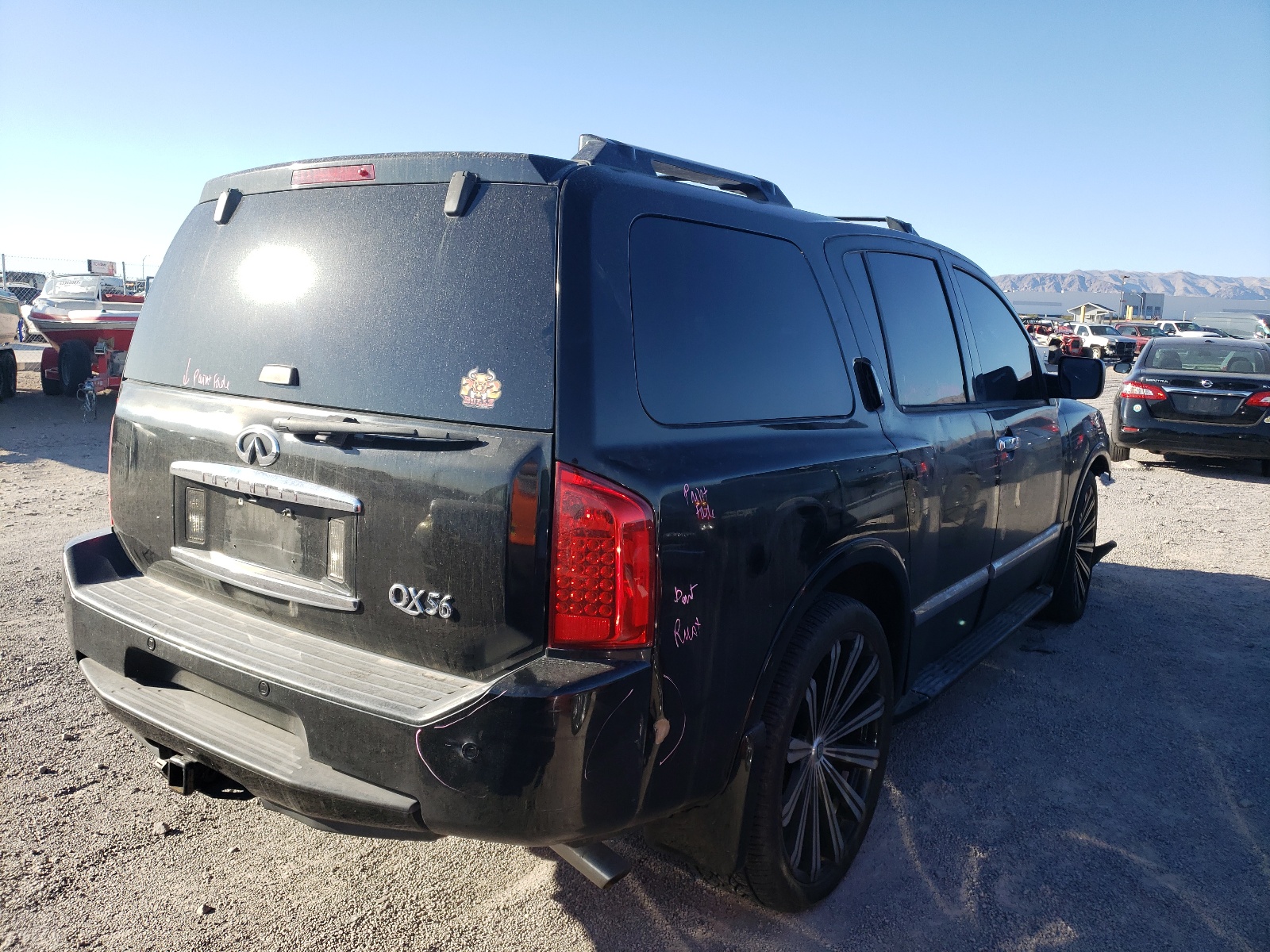 Photo 4 from auction – 2006 INFINITI QX56 with VIN 5N3AA08A26N803972