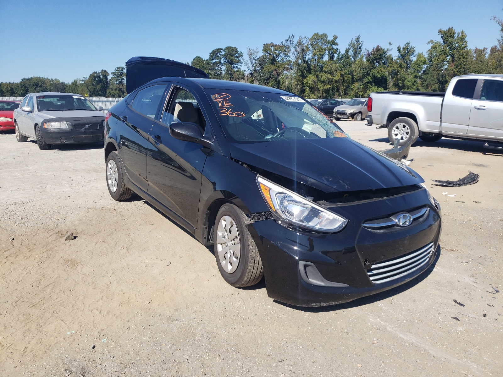 HYUNDAI ACCENT SE 2016 with VIN KMHCT4AE7GU943930 - Photo from auction