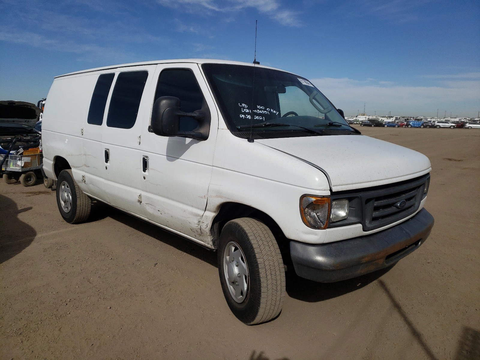 FORD ECONOLINE 2007 with VIN 1FTNE24L17DB46238 - Photo from auction